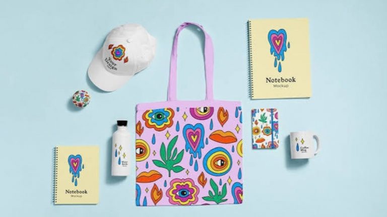 Merchandise dari ilustrasi